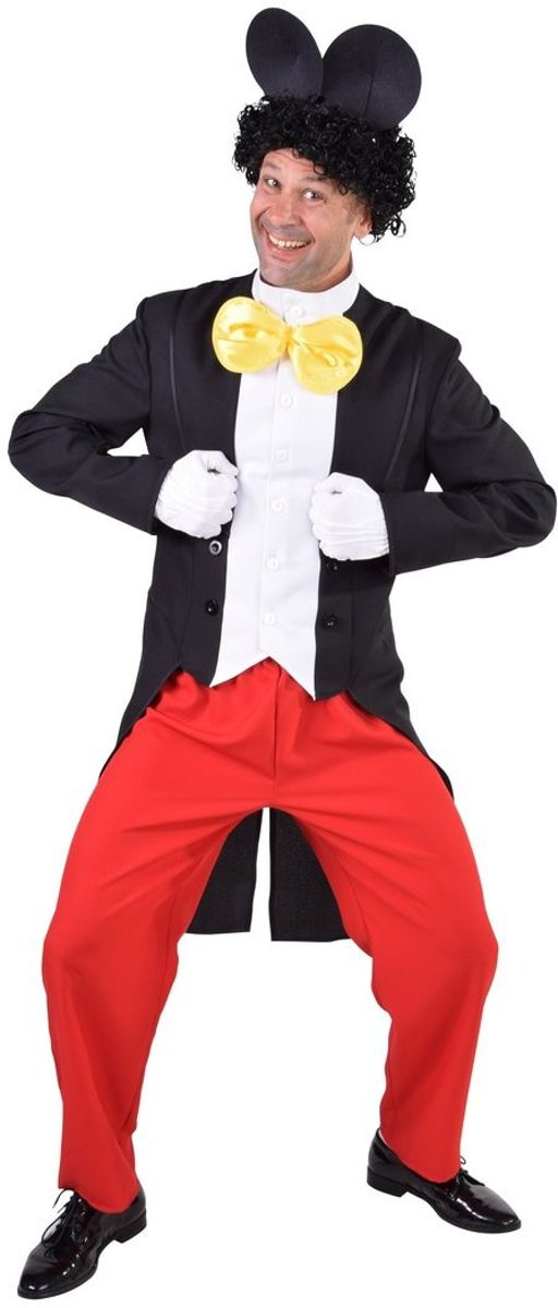Mickey & Minnie Mouse Kostuum | Tekenfilm Held Mickie | Man | Small | Carnaval kostuum | Verkleedkleding
